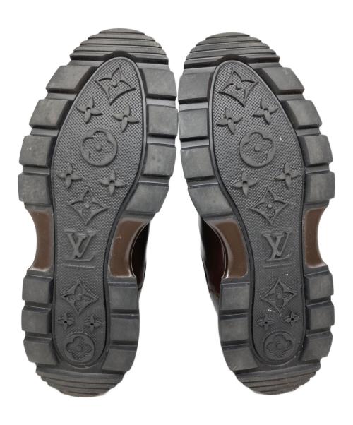 LOUIS VUITTON（ルイ ヴィトン）LOUIS VUITTON (ルイ ヴィトン) モノグラムサイドゴアブーツ ブラウン サイズ:８1/2の古着・服飾アイテム