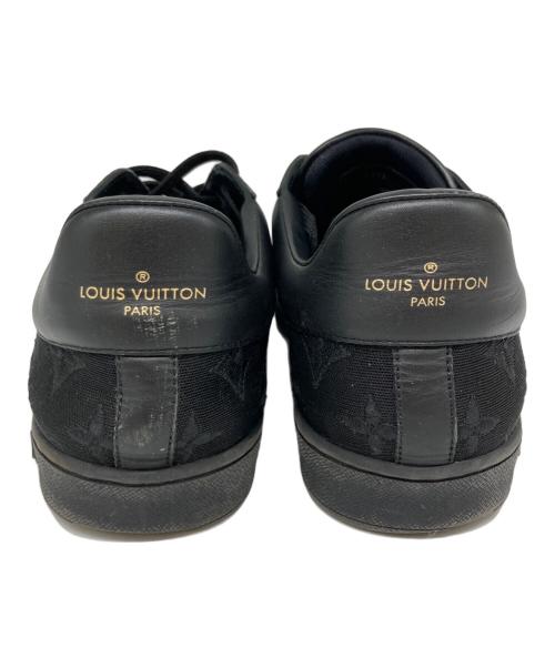 LOUIS VUITTON（ルイ ヴィトン）LOUIS VUITTON (ルイ ヴィトン) ルクセンブルクラインスニーカー ブラック サイズ:7の古着・服飾アイテム