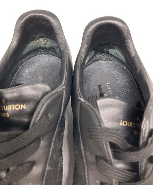 LOUIS VUITTON（ルイ ヴィトン）LOUIS VUITTON (ルイ ヴィトン) ルクセンブルクラインスニーカー ブラック サイズ:7の古着・服飾アイテム