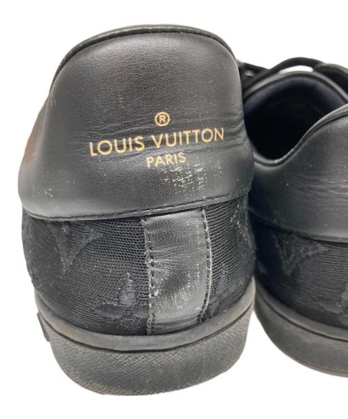 LOUIS VUITTON（ルイ ヴィトン）LOUIS VUITTON (ルイ ヴィトン) ルクセンブルクラインスニーカー ブラック サイズ:7の古着・服飾アイテム