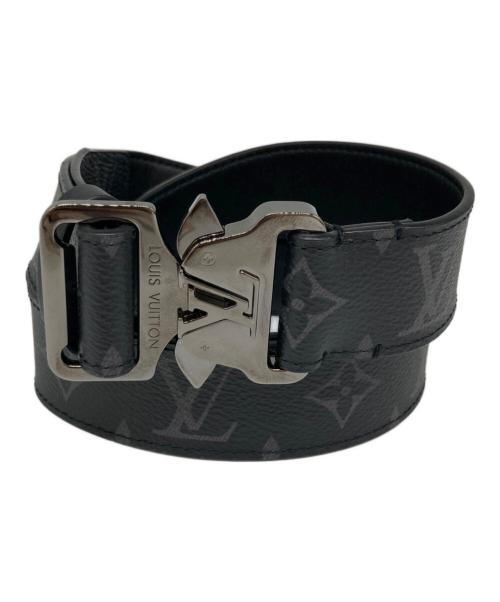 LOUIS VUITTON（ルイ ヴィトン）LOUIS VUITTON (ルイ ヴィトン) サンチュール・ユーティリティ35MMベルト ブラック サイズ:100/40の古着・服飾アイテム