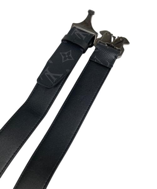 LOUIS VUITTON（ルイ ヴィトン）LOUIS VUITTON (ルイ ヴィトン) サンチュール・ユーティリティ35MMベルト ブラック サイズ:100/40の古着・服飾アイテム