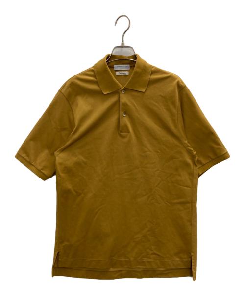 TOMORROW LAND（トゥモローランド）TOMORROW LAND (トゥモローランド) スビンコットンカノコ ポロシャツ マスタード サイズ:SIZE Mの古着・服飾アイテム