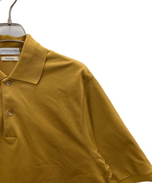 TOMORROW LAND（トゥモローランド）TOMORROW LAND (トゥモローランド) スビンコットンカノコ ポロシャツ マスタード サイズ:SIZE Mの古着・服飾アイテム