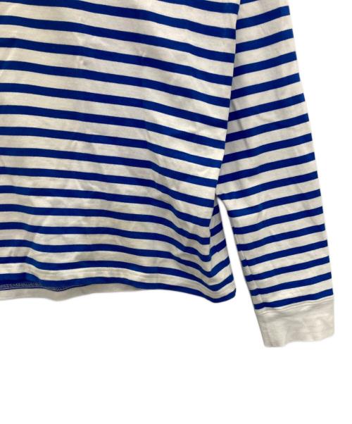 TOMORROW LAND（トゥモローランド）TOMORROW LAND (トゥモローランド) 別注 Le Minor コットン スキッパーポロ ブルー サイズ:SIZE Mの古着・服飾アイテム
