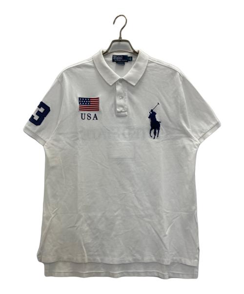 POLO RALPH LAUREN（ポロ・ラルフローレン）POLO RALPH LAUREN (ポロ・ラルフローレン) ポロシャツ ホワイト サイズ:ＸＬの古着・服飾アイテム