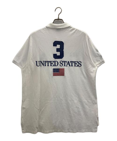 POLO RALPH LAUREN（ポロ・ラルフローレン）POLO RALPH LAUREN (ポロ・ラルフローレン) ポロシャツ ホワイト サイズ:ＸＬの古着・服飾アイテム
