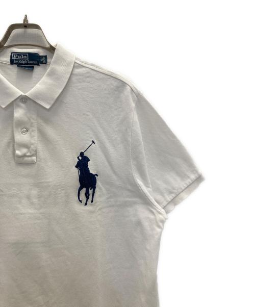 POLO RALPH LAUREN（ポロ・ラルフローレン）POLO RALPH LAUREN (ポロ・ラルフローレン) ポロシャツ ホワイト サイズ:ＸＬの古着・服飾アイテム