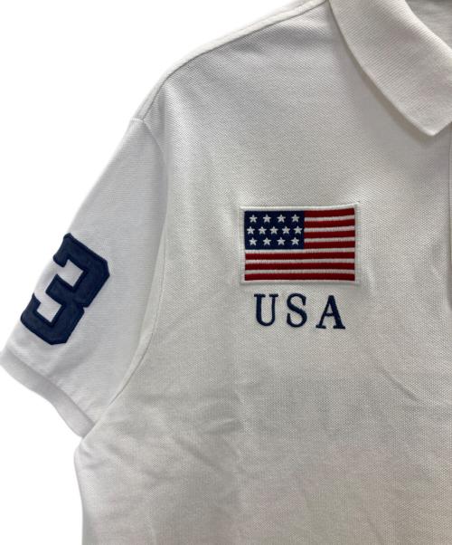 POLO RALPH LAUREN（ポロ・ラルフローレン）POLO RALPH LAUREN (ポロ・ラルフローレン) ポロシャツ ホワイト サイズ:ＸＬの古着・服飾アイテム