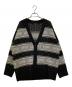 MAISON SPECIAL（メゾンスペシャル）の古着「LOVE Jacquard Cardigan」｜ブラック