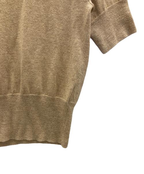 MACPHEE（マカフィー）MACPHEE (マカフィー) プレーンリネン ラグランスリーブプルオーバー ベージュ サイズ:Sの古着・服飾アイテム