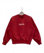 SUPREMEシュプリーム）の古着「Washed Box Logo Crewneck」｜レッド