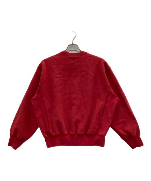 SUPREME（シュプリーム）Supreme (シュプリーム) Washed Box Logo Crewneck レッド サイズ:Sの古着・服飾アイテム