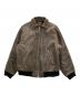 SUPREME（シュプリーム）の古着「Vanson Worn Leather Jacket」｜ブラウン