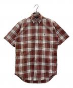 RALPH LAURENラルフローレン）の古着「S/Sチェックシャツ」｜レッド