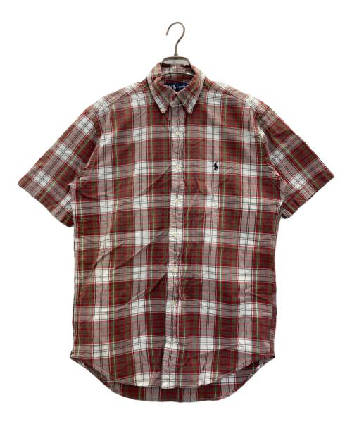 RALPH LAUREN（ラルフローレン）RALPH LAUREN (ラルフローレン) S/Sチェックシャツ レッド サイズ:Mの古着・服飾アイテム