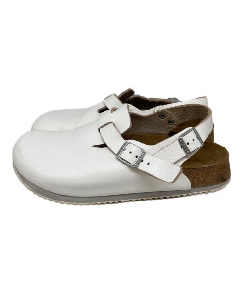 BIRKENSTOCK（ビルケンシュトック）BIRKENSTOCK (ビルケンシュトック) ボストン サンダル ホワイト サイズ:26㎝の古着・服飾アイテム