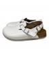 BIRKENSTOCK (ビルケンシュトック) ボストン サンダル ホワイト サイズ:26㎝：8000円