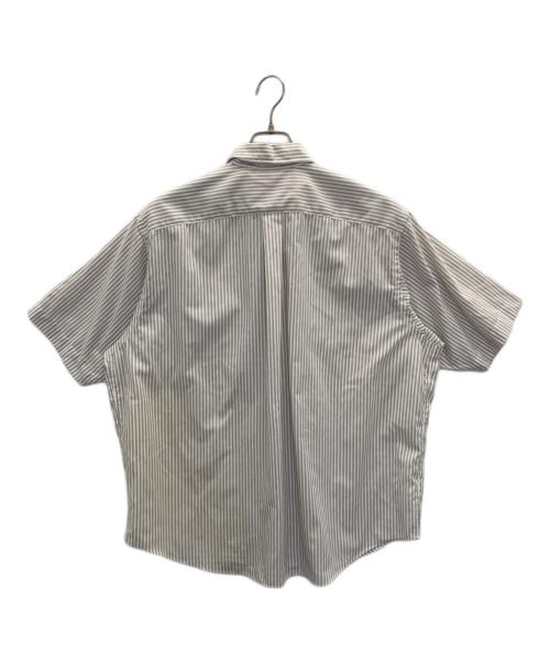 DANTON（ダントン）DANTON (ダントン) ストライプシャツ グレー サイズ:SIZE 42の古着・服飾アイテム