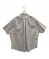 DANTON (ダントン) ストライプシャツ グレー サイズ:SIZE 42：5000円