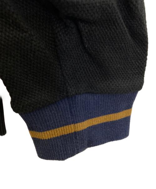 FRED PERRY（フレッドペリー）FRED PERRY (フレッドペリー) 鹿の子カーディガン ブラック サイズ:Mの古着・服飾アイテム