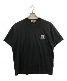 CDG（シーディージー）の古着「ロゴＴシャツ」｜ブラック