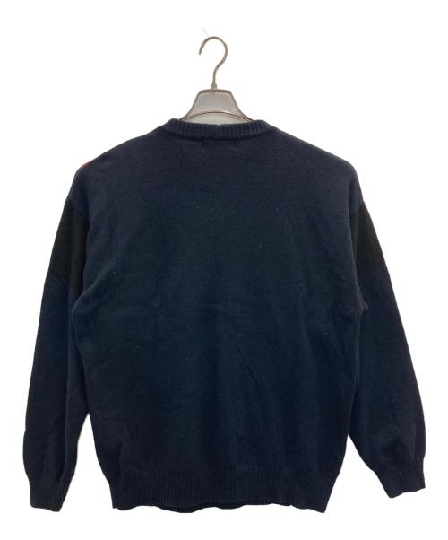 ICEBERG（アイスバーグ）ICEBERG (アイスバーグ) バッドマンニット ネイビー サイズ:サイズ表記無しの古着・服飾アイテム
