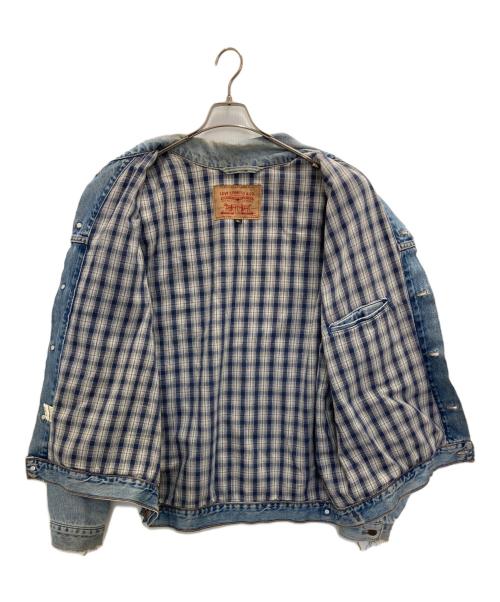 LEVI'S（リーバイス）LEVI'S (リーバイス) 裏ネル3rdデニムジャケット ブルー サイズ:SIZE XLの古着・服飾アイテム