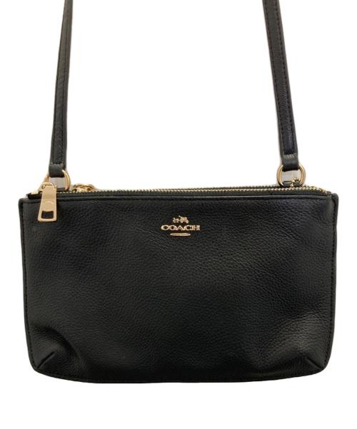 COACH（コーチ）COACH (コーチ) 2WAYショルダーバッグ ブラックの古着・服飾アイテム