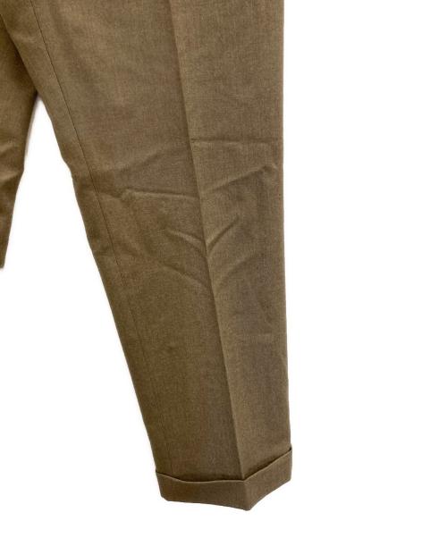 INCOTEX（インコテックス）INCOTEX (インコテックス) BEAMS F (ビームスエフ) ウールパンツ ブラウン サイズ:46の古着・服飾アイテム