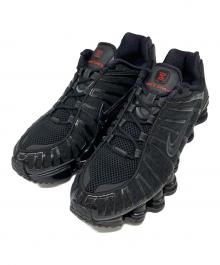 NIKE（ナイキ）の古着「SHOX TL BLACK/BLACK-MTLC HEMATITE-MAX ORANGE」｜ブラック