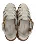 中古・古着 COLE HAAN (コールハーン) タティアナ フィッシャーマン サンダル ホワイト サイズ:5B：6000円