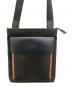 Paul Smith (ポールスミス) レザーフラップショルダーバッグ ブラック：8000円