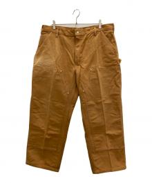 CarHartt（カーハート）の古着「ダック ダブルニー ペインターパンツ」｜ブラウン