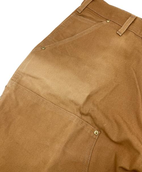 CarHartt（カーハート）CarHartt (カーハート) ダック ダブルニー ペインターパンツ ブラウン サイズ:W40の古着・服飾アイテム