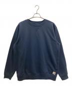 CarHarttカーハート）の古着「Loose Fit Midweight Crew Sweat」｜ネイビー