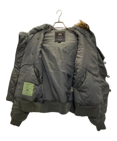 ALPHA（アルファ）ALPHA (アルファ) N-2Bジャケット オリーブ サイズ:Ｍの古着・服飾アイテム