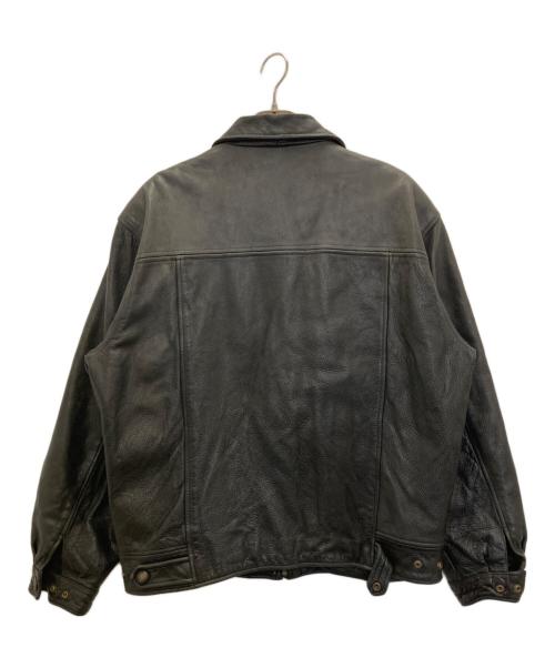 DANIER（ダニエ）DANIER (ダニエ) レザージャケット ブラック サイズ:Mの古着・服飾アイテム
