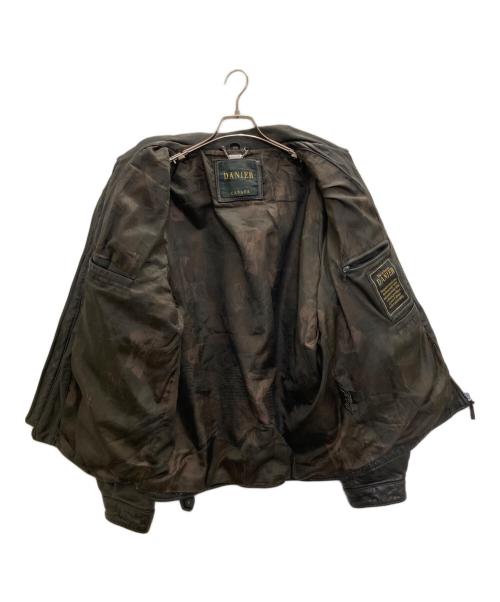 DANIER（ダニエ）DANIER (ダニエ) レザージャケット ブラック サイズ:Mの古着・服飾アイテム