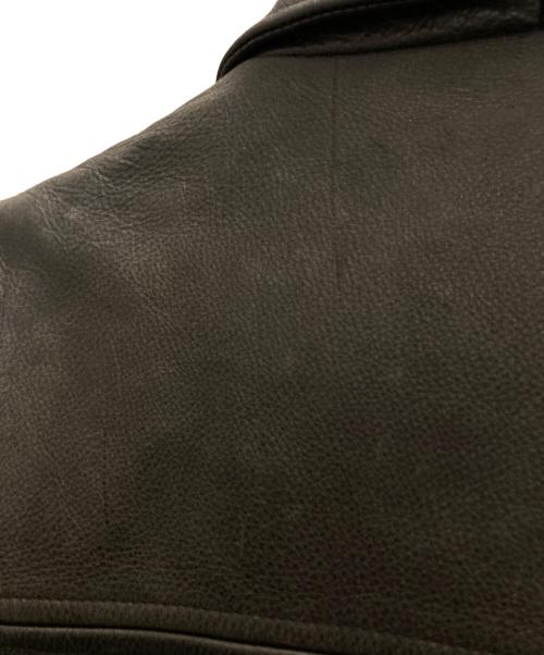 DANIER（ダニエ）DANIER (ダニエ) レザージャケット ブラック サイズ:Mの古着・服飾アイテム