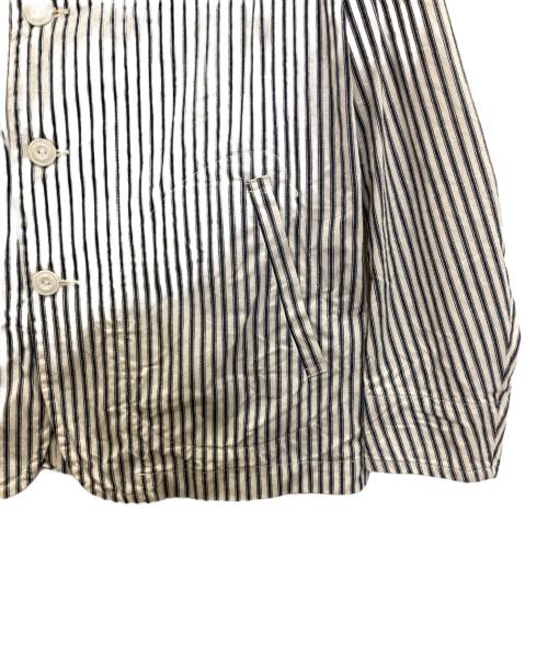 DANTON（ダントン）DANTON (ダントン) カバーオール ホワイト×ブルー サイズ:38の古着・服飾アイテム