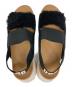 中古・古着 UGG (アグ) シルバーレイクII 通気サンダル ブラック サイズ:23：6000円