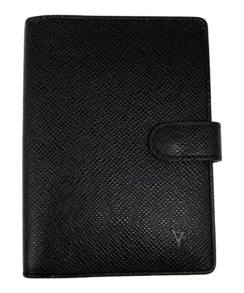 LOUIS VUITTON（ルイ ヴィトン）LOUIS VUITTON (ルイ ヴィトン) 手帳カバー ブラックの古着・服飾アイテム