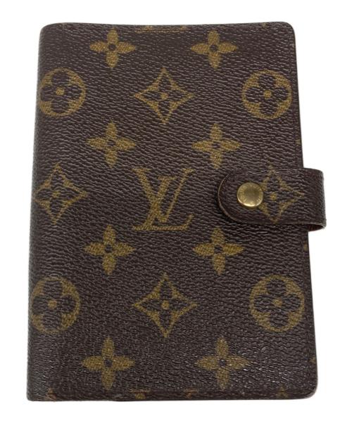 LOUIS VUITTON（ルイ ヴィトン）LOUIS VUITTON (ルイ ヴィトン) 手帳カバー ブラウンの古着・服飾アイテム