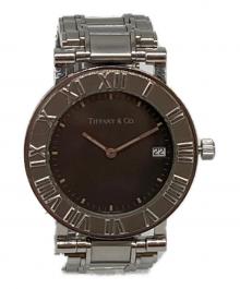 TIFFANY & Co.（ティファニー）の古着「アトラス ラウンドリストウォッチ」｜シルバー