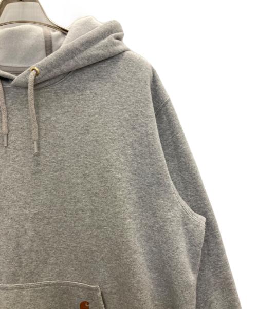 CarHartt（カーハート）CarHartt (カーハート) プルオーバーパーカー グレー サイズ:Lの古着・服飾アイテム