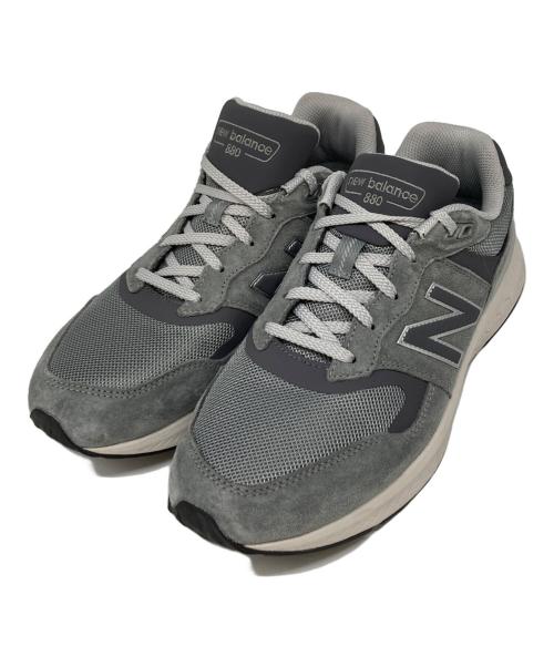 NEW BALANCE（ニューバランス）NEW BALANCE (ニューバランス) ローカットスニーカー グレー サイズ:27.5の古着・服飾アイテム