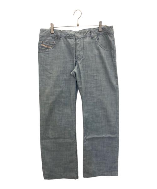 DIESEL（ディーゼル）DIESEL (ディーゼル) デニムパンツ ライトインディゴ サイズ:SIZE 81cm(Ｗ32)の古着・服飾アイテム