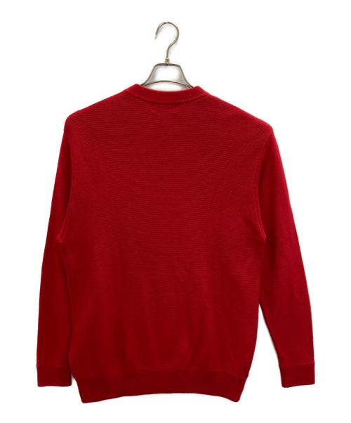 Hysteric Glamour（ヒステリックグラマー）Hysteric Glamour (ヒステリックグラマー) VIXEN GIRLワッペン セーター レッド サイズ:SIZE Lの古着・服飾アイテム