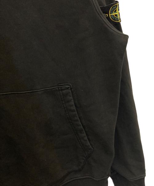STONE ISLAND（ストーンアイランド）STONE ISLAND (ストーンアイランド) Garment Dyed Compass Patch Hoodie ブラック サイズ:XXLの古着・服飾アイテム